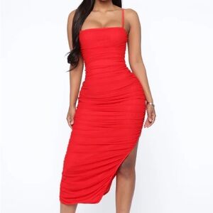 Fashion Nova Feeling My Mesh Dress